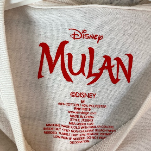 Disney Mulan Year of the Dragon Pink T Shirt size Medium - Picture 3 of 4